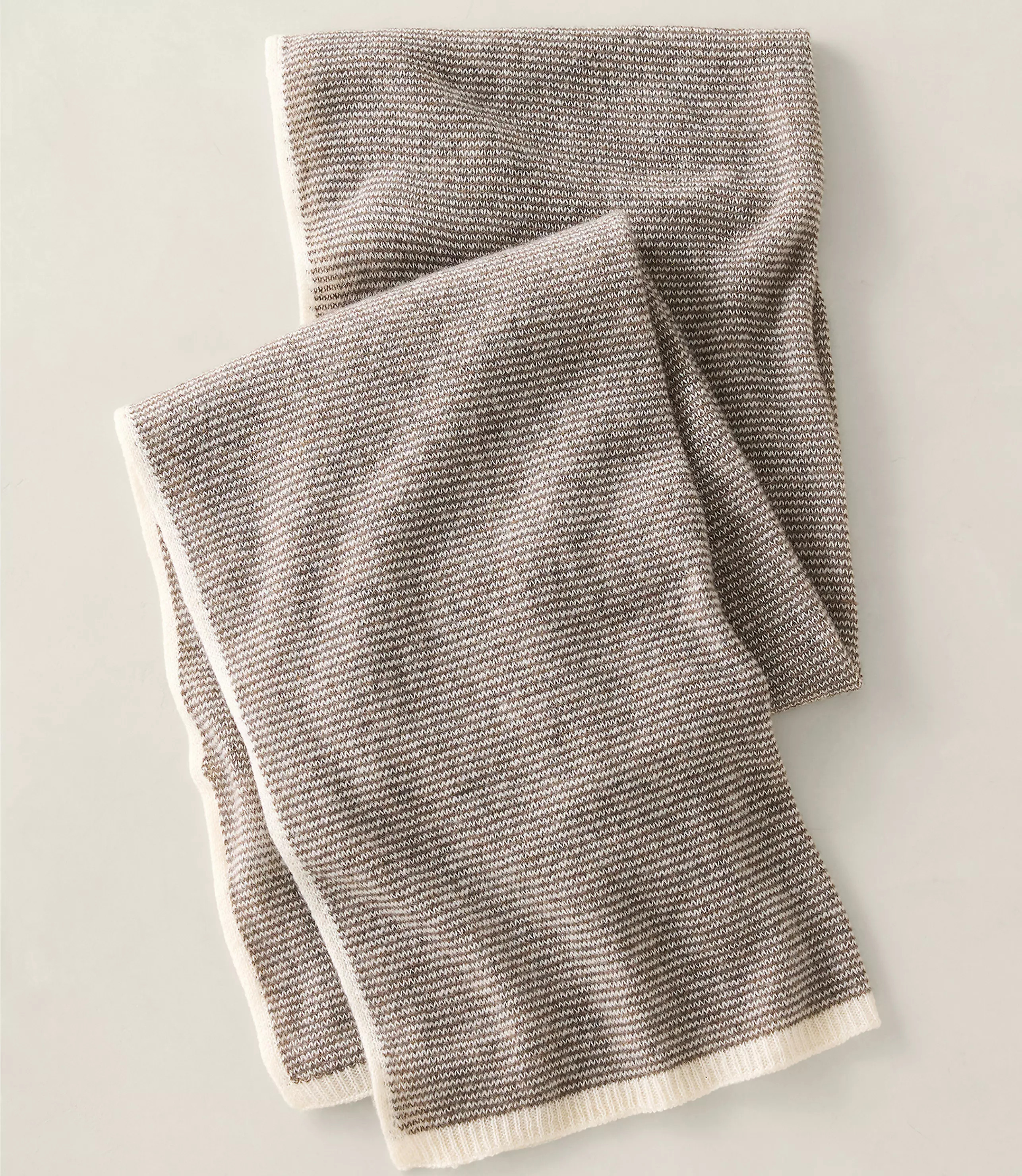 Haven Well Within Featherweight Cashmere Striped Scarf | LOFT