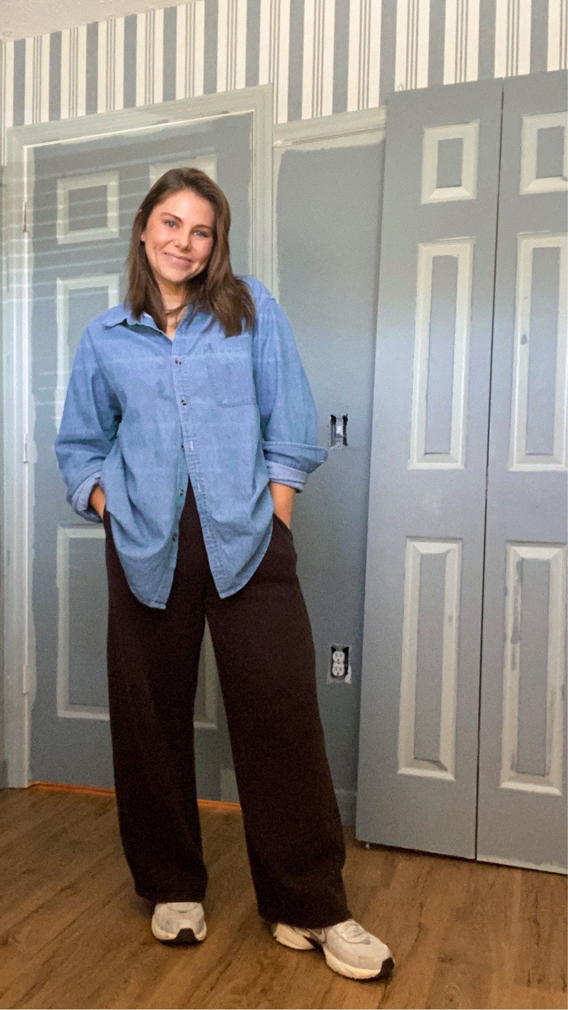 Some more cute & causal Disney outfit inspo for you! My top was thrifted but I found a perfect match! 

Sweats are tts
Shoes are 1/2 size up 

#LTKMidsize #LTKPetite #LTKSaleAlert