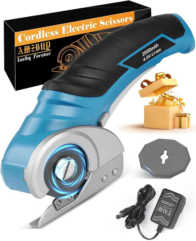 Cardboard Cutter Cordless Electric Scissors - Fathers Day Dad Gifts from Daughter Son Wife, Elect... | Amazon (US)
