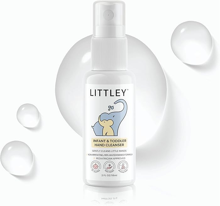 Littley Infant & Toddler Hand Cleanser with Hypochlorous Acid, Gently Cleans Dirt & Germs, Non-To... | Amazon (US)