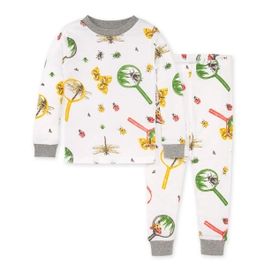 Nature Magnified Organic Cotton Pajamas - 2 Toddler | Burts Bees Baby