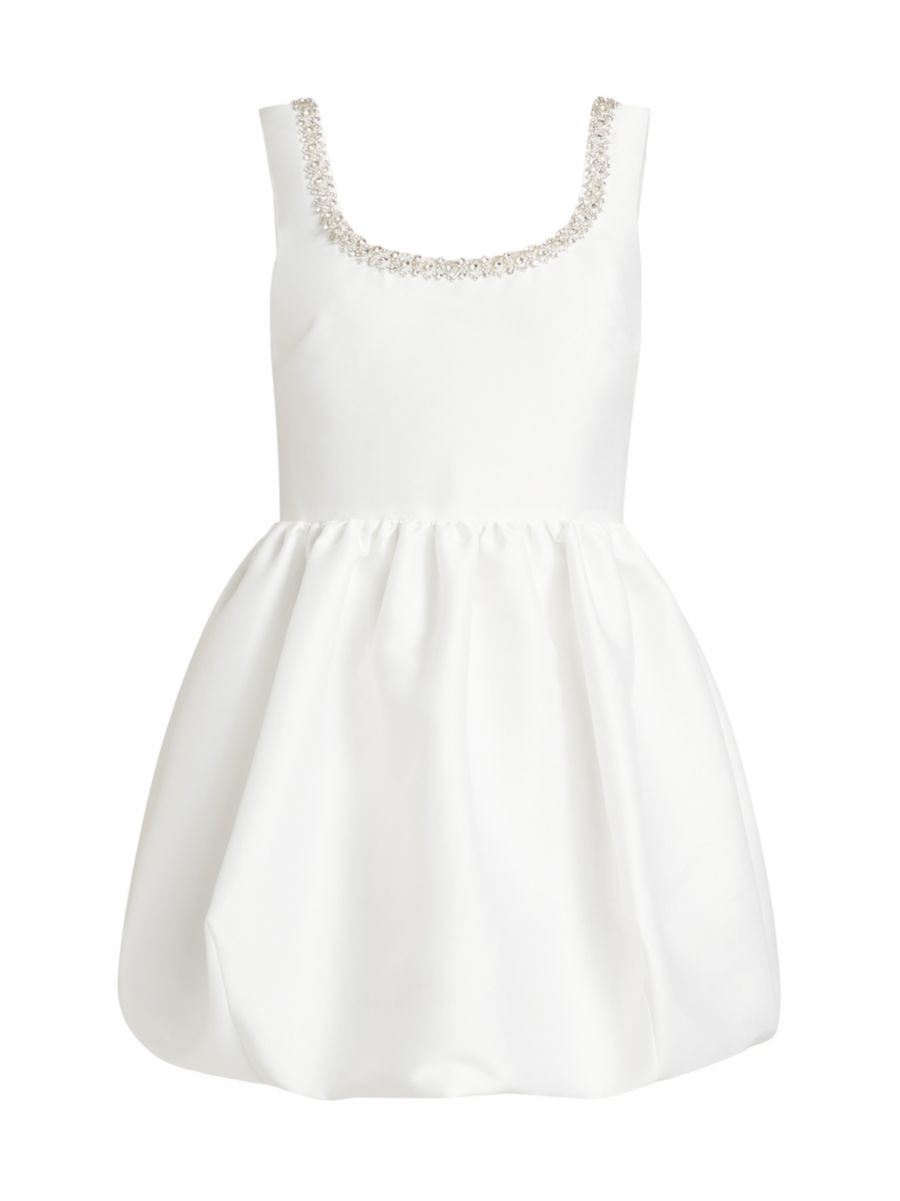 Self-PortraitTaffeta Embellished Minidress | Saks Fifth Avenue