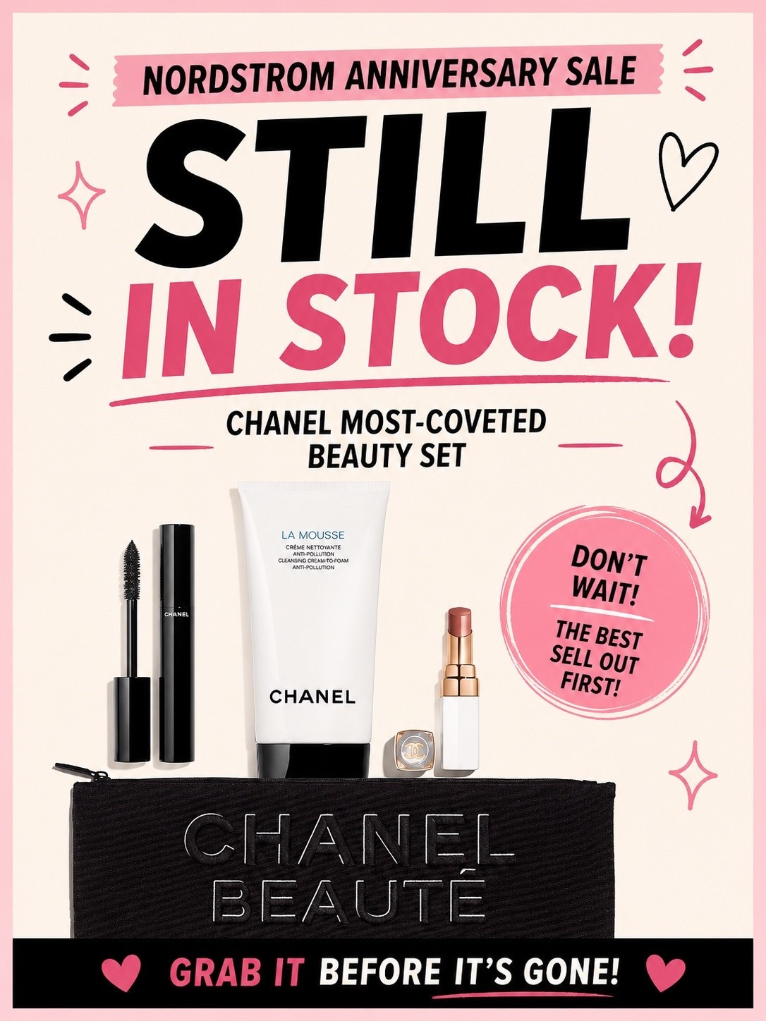 First time Chanel is at the Nordstrom anniversary sale!! Get this before it sells out.

#LTKselfcare #LTKBeauty
