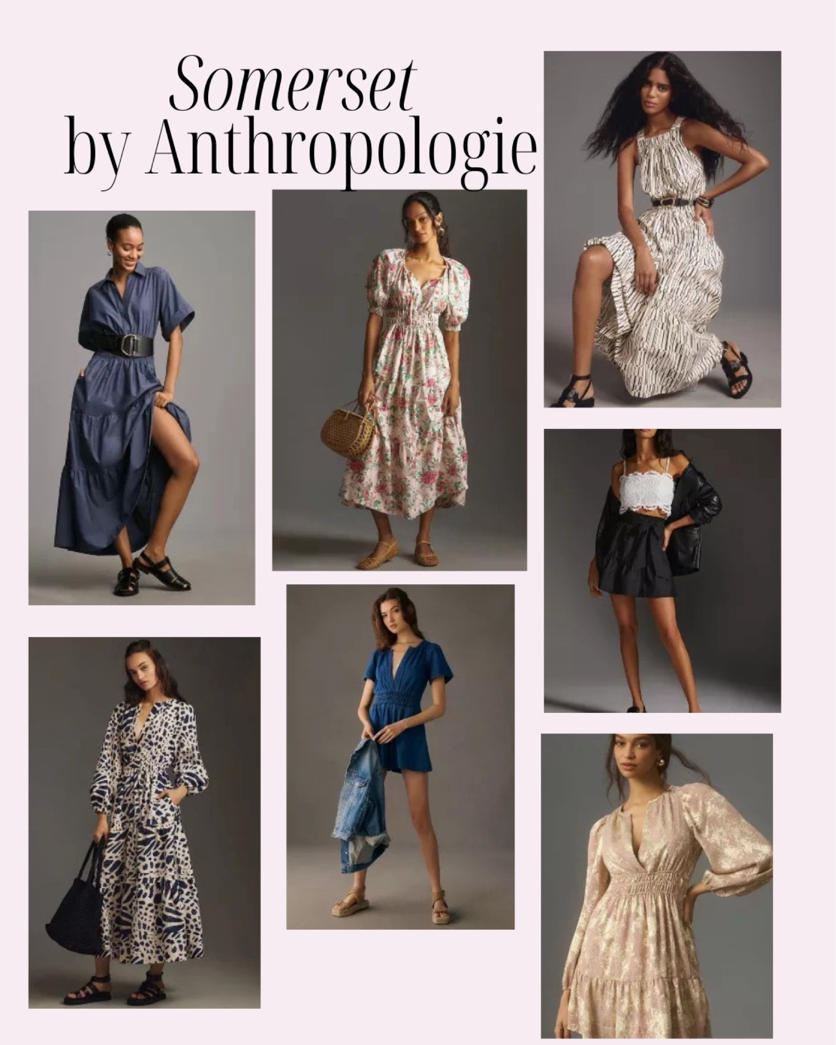 One of my favorite collections at Anthropologie is the Somerset collection.

spring dress, spring outfit, spring fashion, spring outfit ideas, spring outfits, cute spring outfits, spring outfit, spring fashion, fashion for women over 50, tall fashion, smart casual, work outfit, workwear, timeless classic outfits, timeless classic style, classic fashion, jeans, date night outfit, dress, spring outfit

#LTKstyletip #LTKover40 #LTKSpringSale