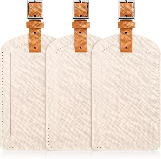 3 Pack Luggage Tags for Suitcases, TSA Approved Bag Tags, Baggage Tags with Privacy Protection, T... | Amazon (US)
