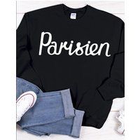 Parisien Sweatshirt, David Rose Sweater, Ew Sweatshirt | Etsy (US)