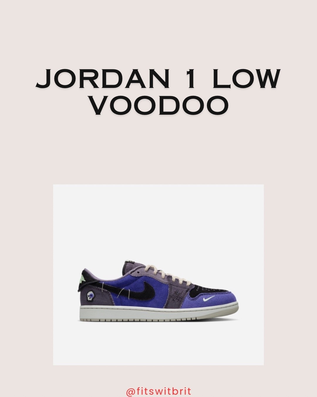 Jordan 1 low Zion Williamson Voodoo

#LTKMens #LTKGiftGuide