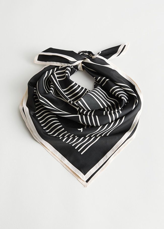 Glossy Striped Scarf | & Other Stories (EU + UK)