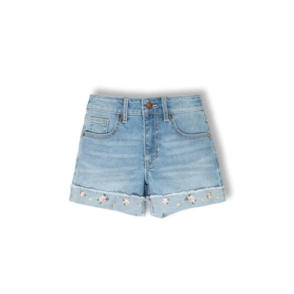 Wonder Nation Girls Fashion Denim Shorts, Size 5-18 | Walmart (US)