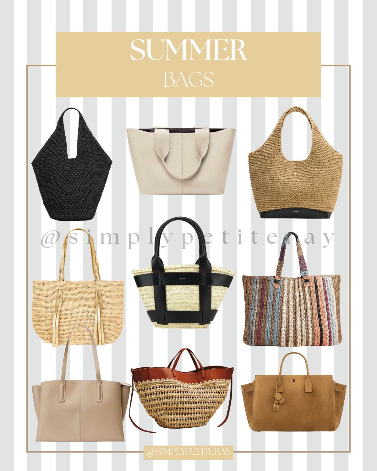Summer Bags, Beach Bags, Straw Tote Bags, Vacation Accessories, Resort Style, Summer Fashion Essentials, Woven Handbags, Coastal Chic, Everyday Tote Bags, Travel Accessories, Women's Fashion Trends, Lightweight Summer Style, Vacation Ready Looks, Fashion Finds

#SummerBags #BeachBag #StrawTote #VacationStyle #ResortWear #SummerFashion #HandbagStyle #FashionFinds
 

 #LTKootd #LTKSeasonal