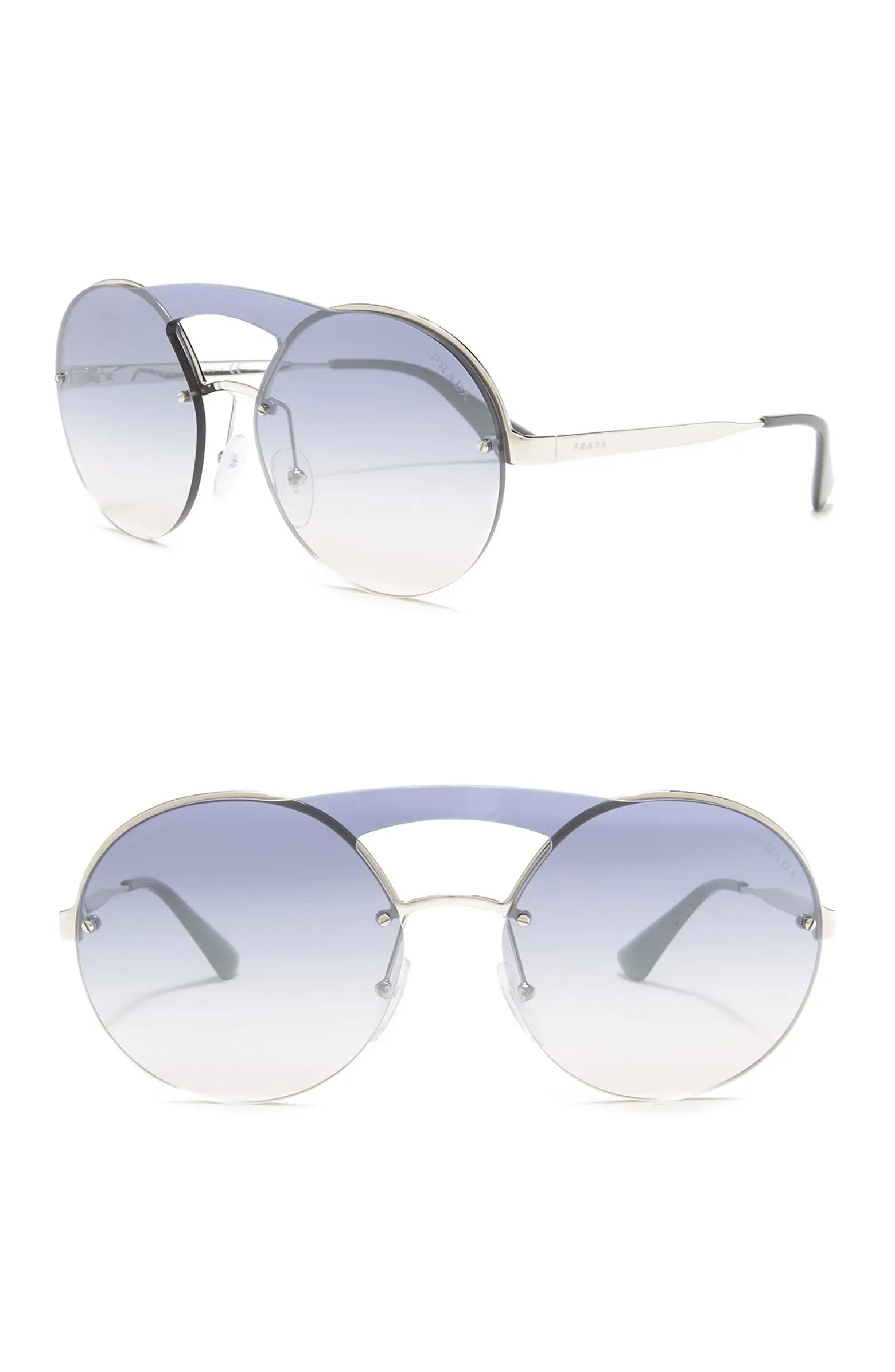 Prada 36mm Round Sunglasses | Nordstromrack | Nordstrom Rack