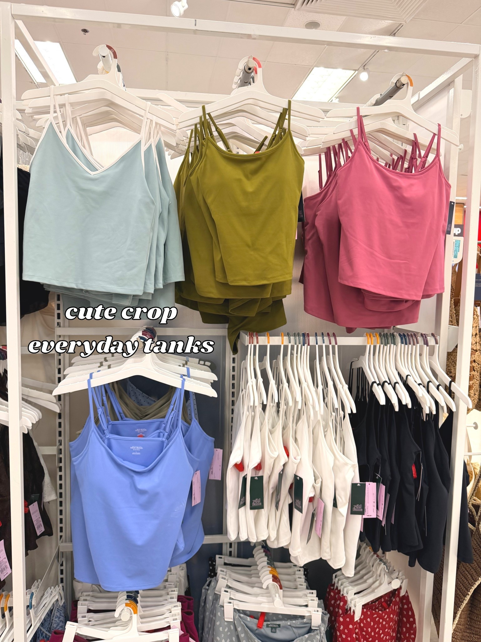 Wild Fable Targe Spring Everyday Crop Soft Tanks #springtanks #wildfable #springtops #targetstyle 

#LTKootd #LTKTravel #LTKgrwm