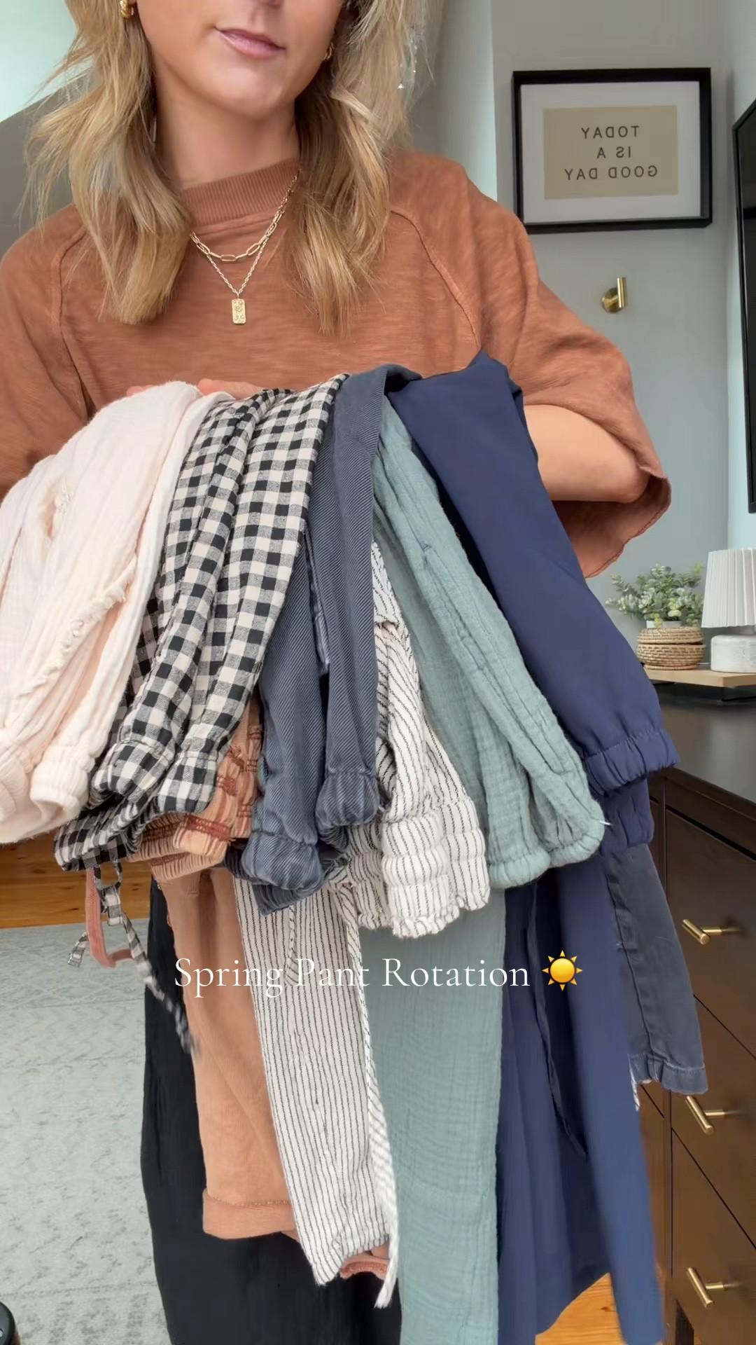 Spring pant rotation! Gap-XXS, free people: xs, aerie:XXS

#LTKSeasonal #LTKootd