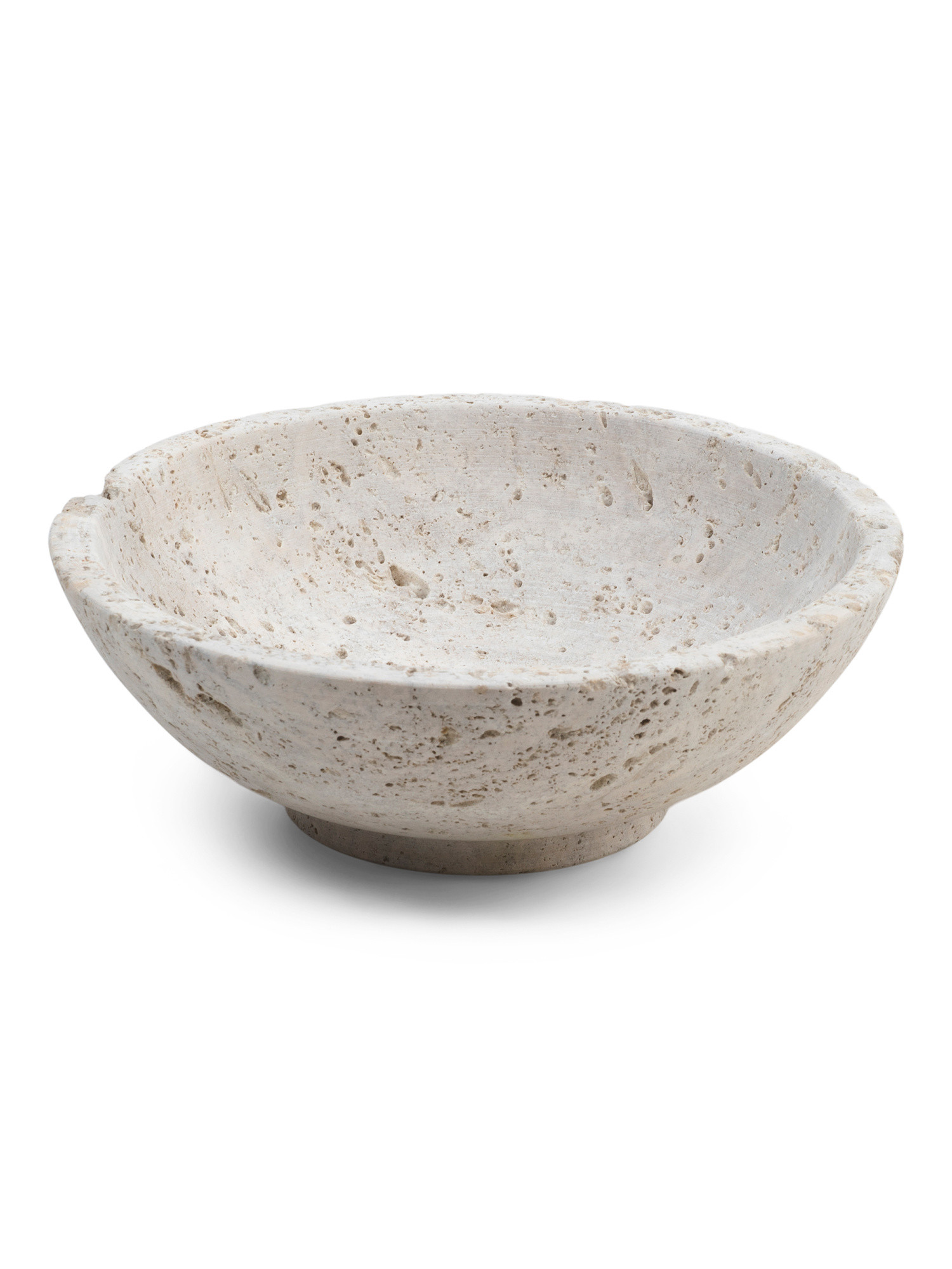 9x9 Travertine Bowl | TJ Maxx