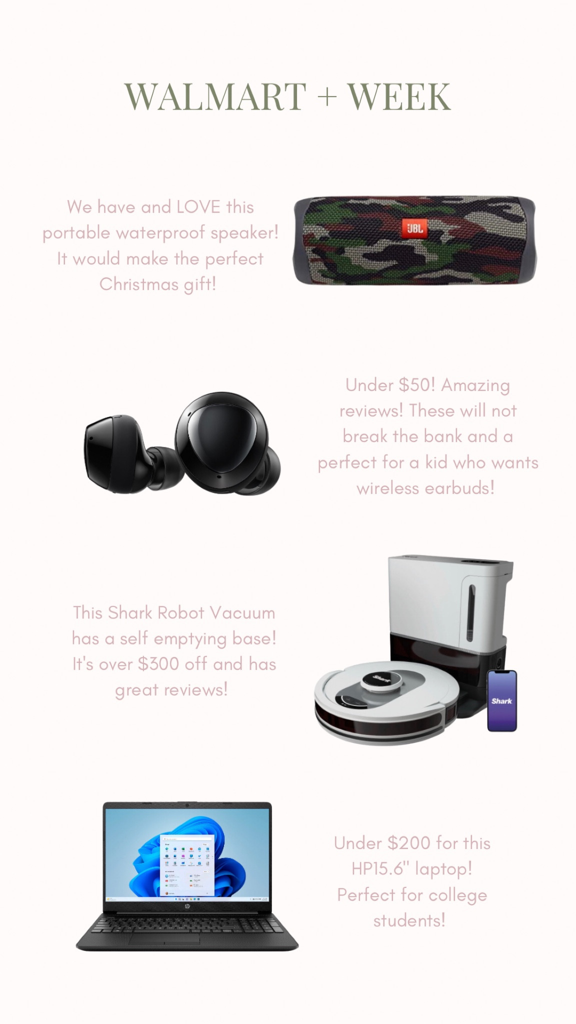 Walmart plus week starts today! These sneak peek deals are available now! We love our JBL waterproof Bluetooth speaker! 

#LTKsalealert #LTKunder100 #LTKFind