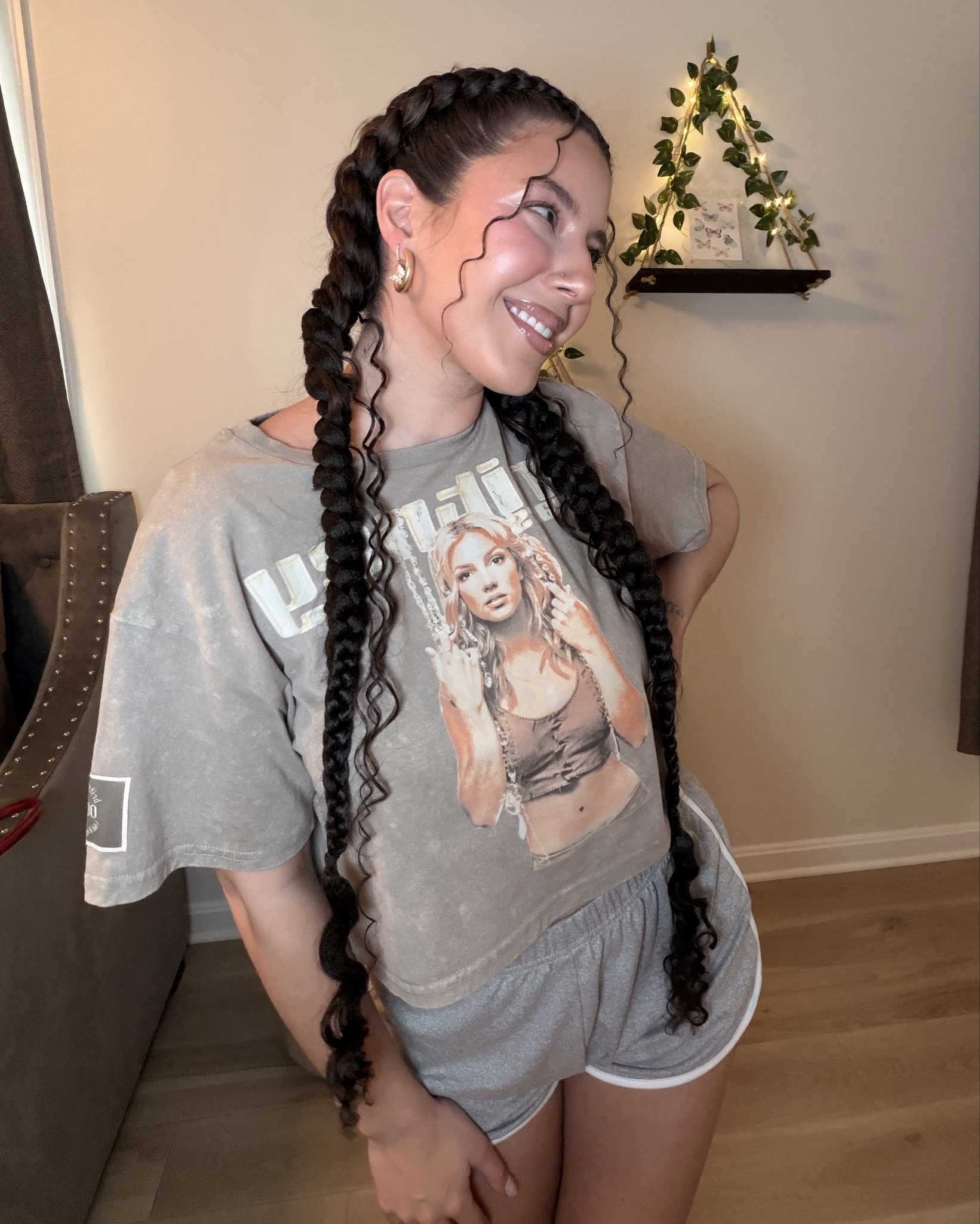 Britney shirt from Walmart ❤️‍🔥 XS for reference 

#LTKmomlife #LTKPetite #LTKootd