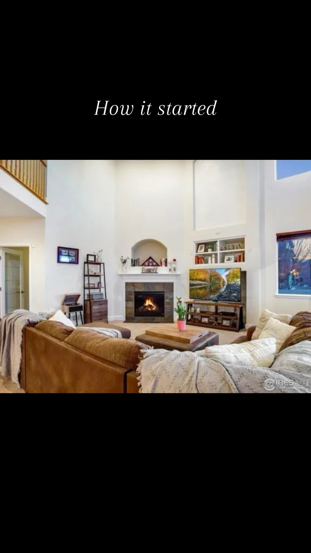 We recently remodeled an older home and gave it a whole new identity. I love how this space turned out in particular, because it was one of the most dated spaces in the home. These Folsom tables from Pottery Barn add in the perfect amount of organic plus simple modern design. The mid mod armchairs and west elm lamp add just a touch of the vintage look that I love. And the couch adds a rustic moody charm that brings it all together and makes my interior styling heart happy! Your style in your home should reflect the things that bring YOU joy and peace. This space brings me all of the good vibes.

#LTKhome