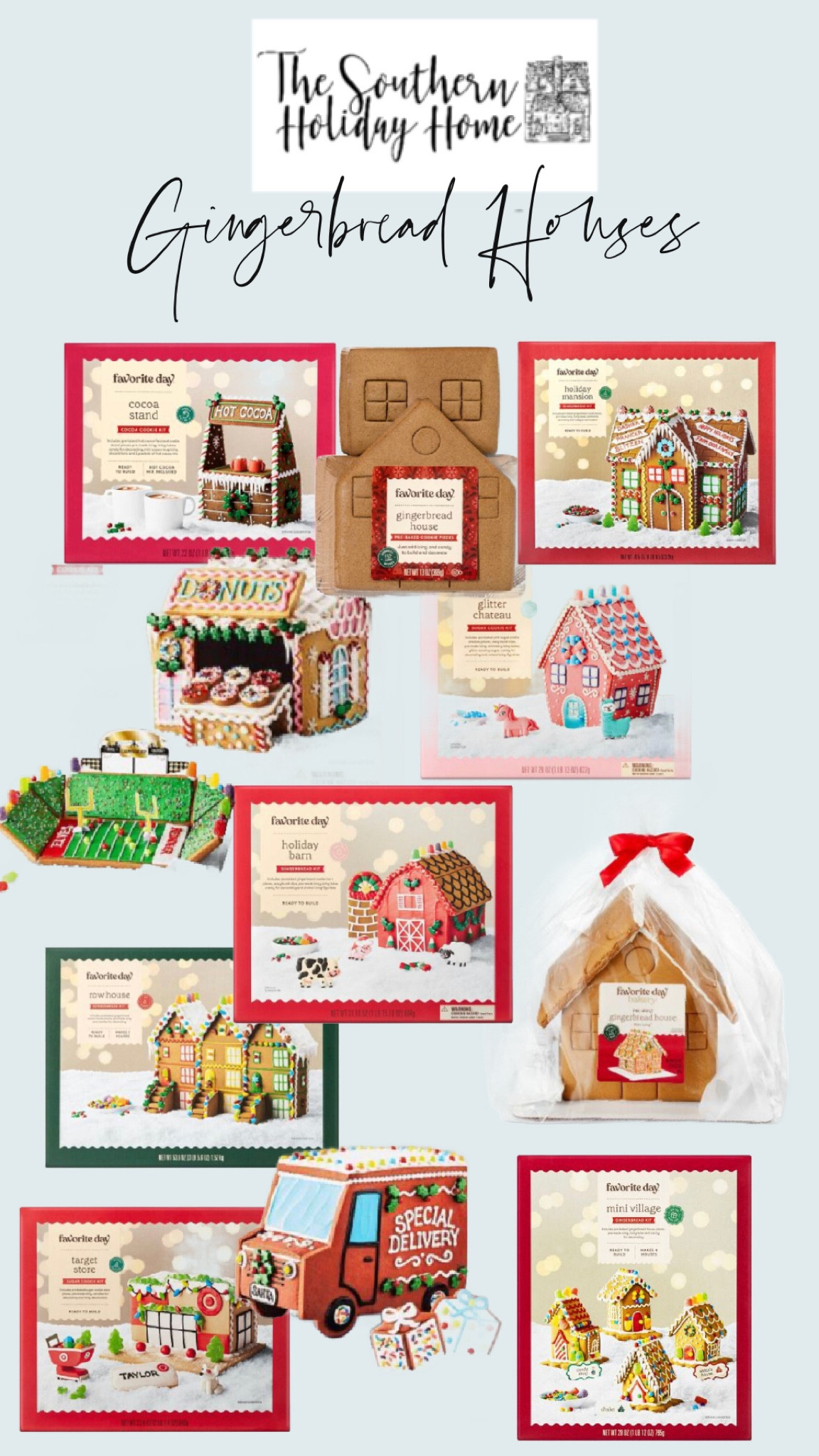 Gingerbread Houses are 25% off today! | Target Christmas 

#LTKSeasonal #LTKfamily #LTKHoliday