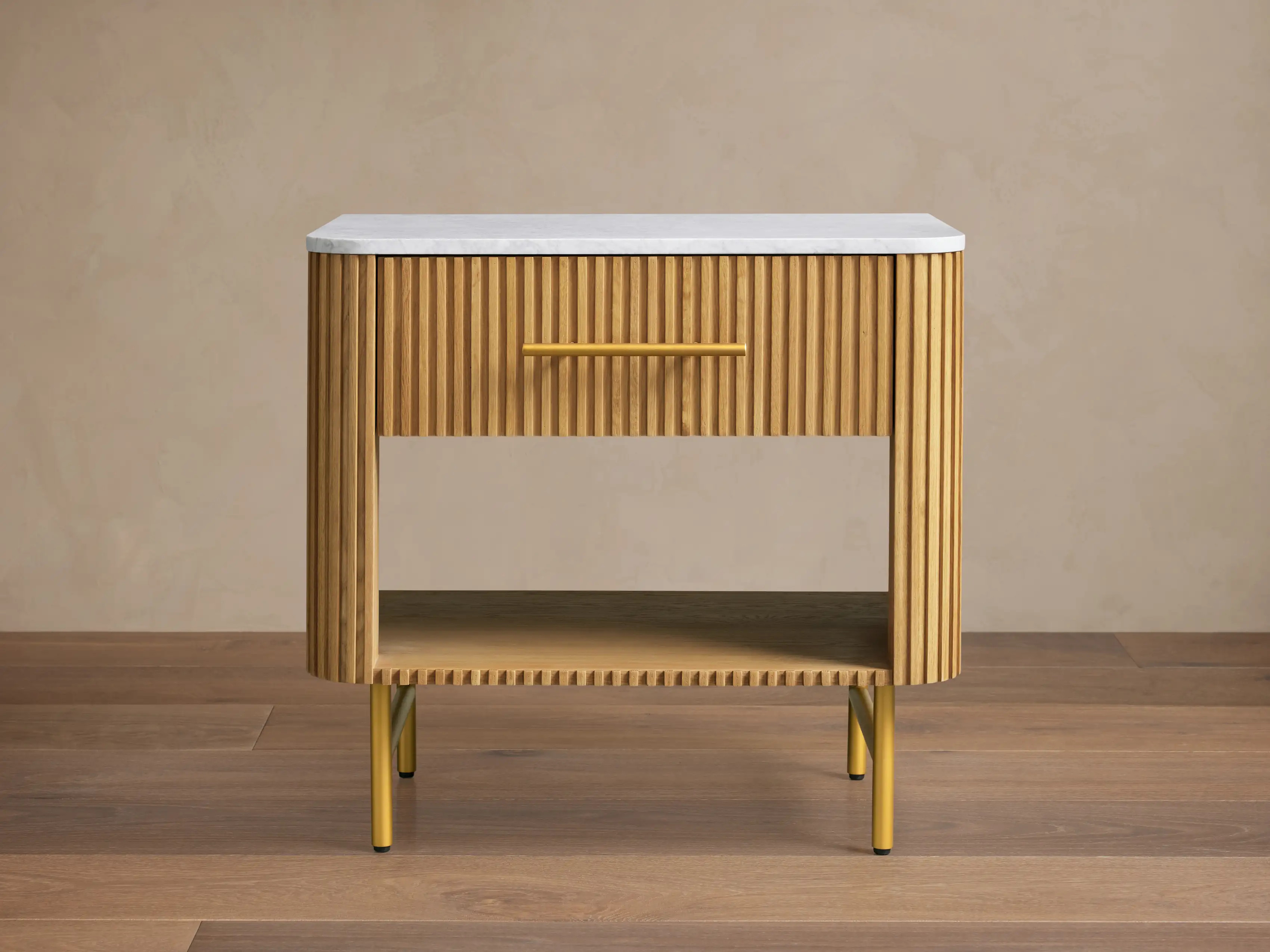 Finnley Open Nightstand | Arhaus