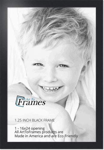 ArtToFrames 16x24 inch Black Picture Frame, WOMFRBW72079-16x24 | Amazon (US)