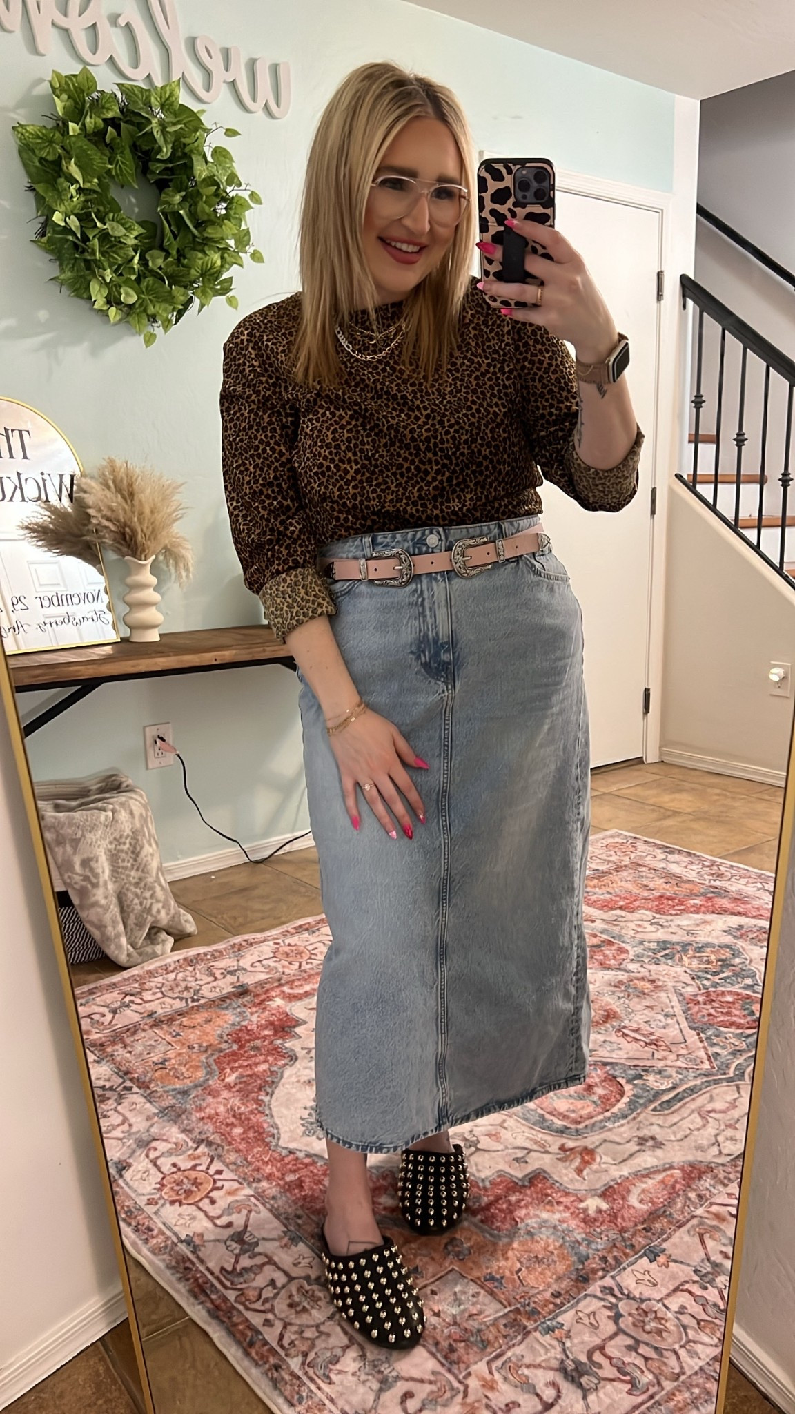 Some funky patterns for a mid week OOTD! 

#LTKWorkwear #LTKShoeCrush #LTKFindsUnder50