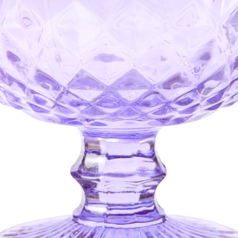 Bridgerton Stemmed Glass Cup, Purple - Walmart.com | Walmart (US)