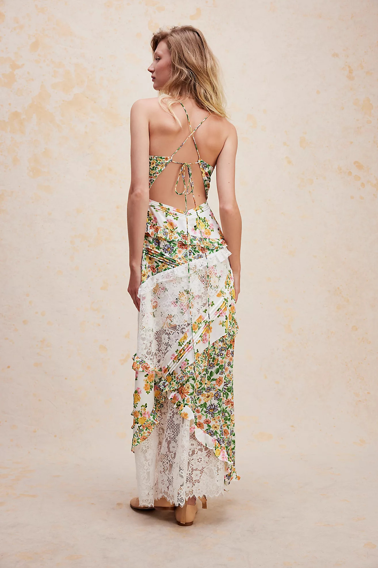 For Love & Lemons Rosalyn Maxi Dress | Free People (Global - UK&FR Excluded)