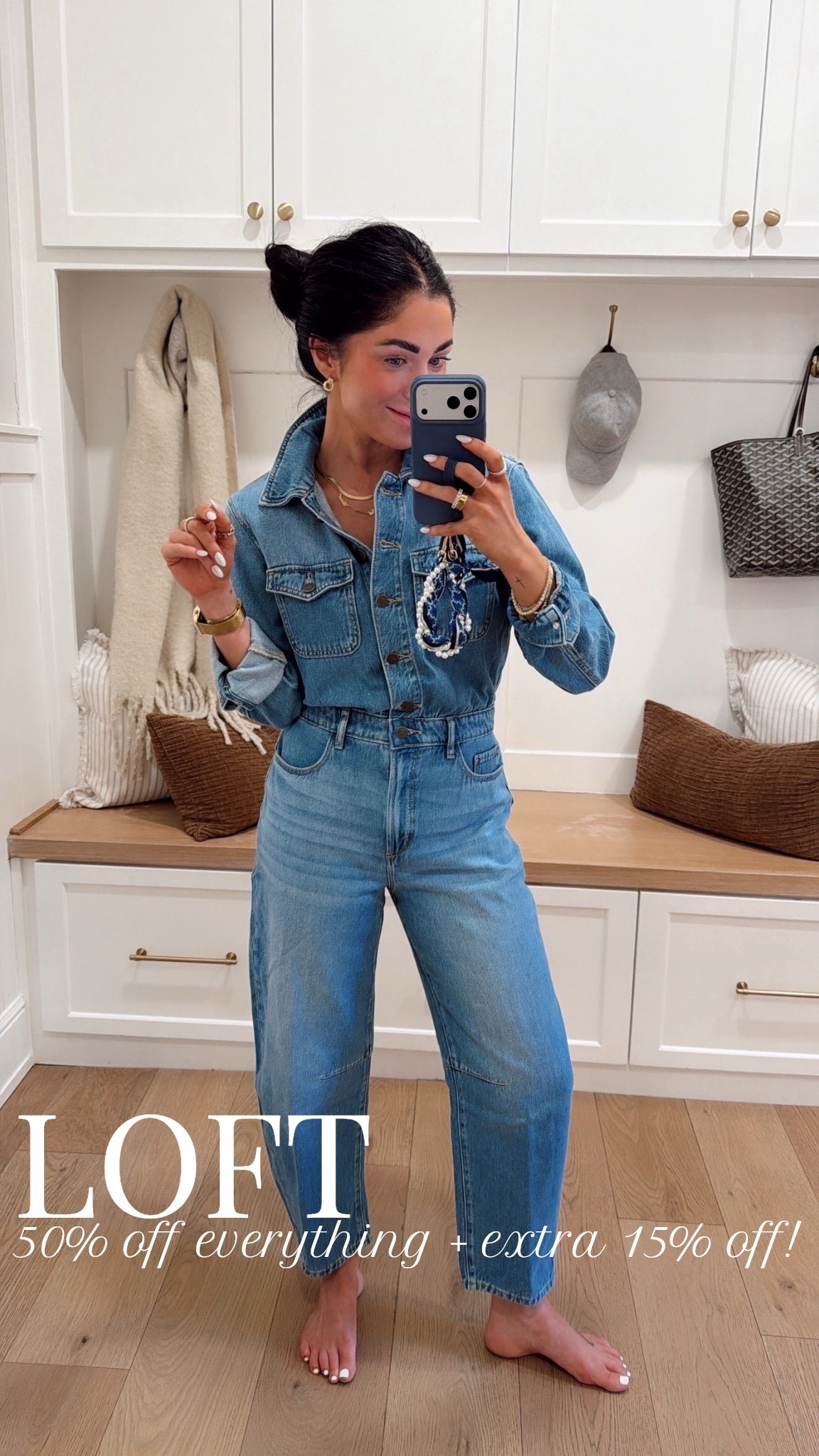 LOFT is having a 50% off + take and extra 15% off sitewide sale!! 😍🤍 wearing a 2 petite 

Sale alert, watchnow, spring fashion, finds under 100, Katy roach

#LTKootd #LTKSaleAlert #LTKPetite