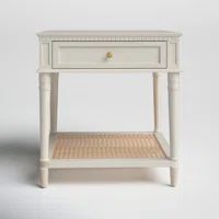 Arlow Solid Wood End Table with Storage | Wayfair North America