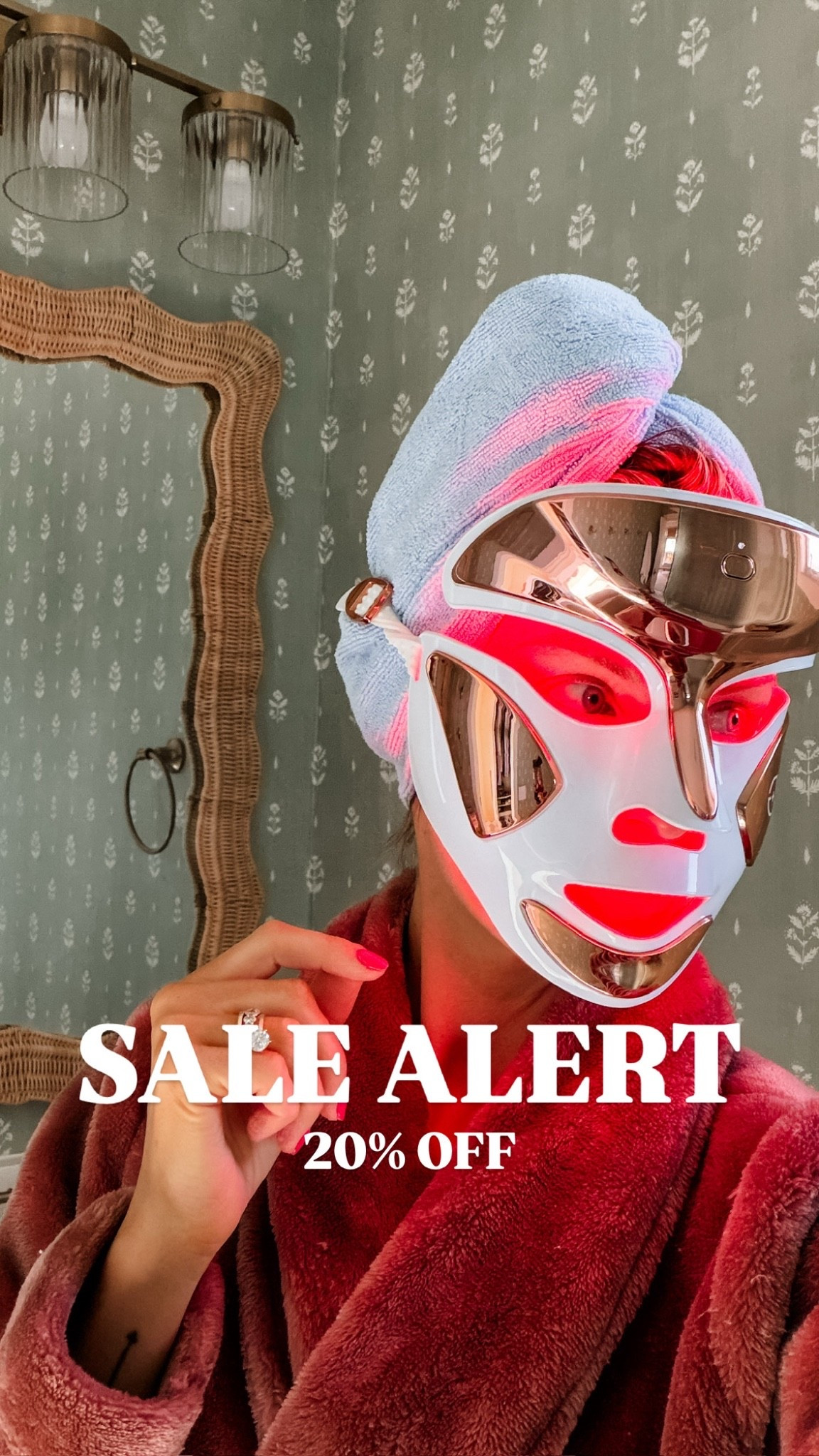 Sale alert on the best red light mask! I have seen so many great results from it, smaller pores, less inflammation, better skin texture & more! This rarely ever goes on sale!  

Loverly Grey, dr Dennis gross red light mask, skincare favorite

#LTKSaleAlert