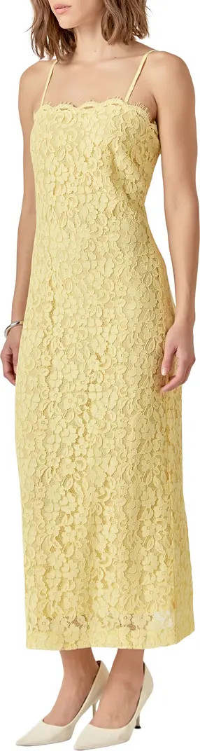Endless Rose Lacy Column Dress | Nordstrom | Nordstrom