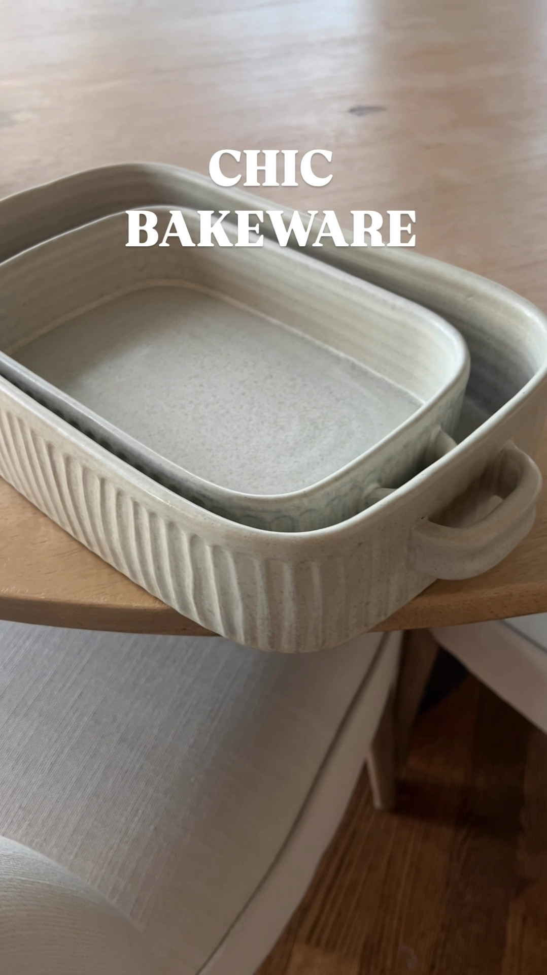 grabbed this new bakeware today and love the heaviness of it and how nice it works for serving dishes straight from the oven  

#LTKFindsUnder100 #LTKGiftGuide #LTKHome