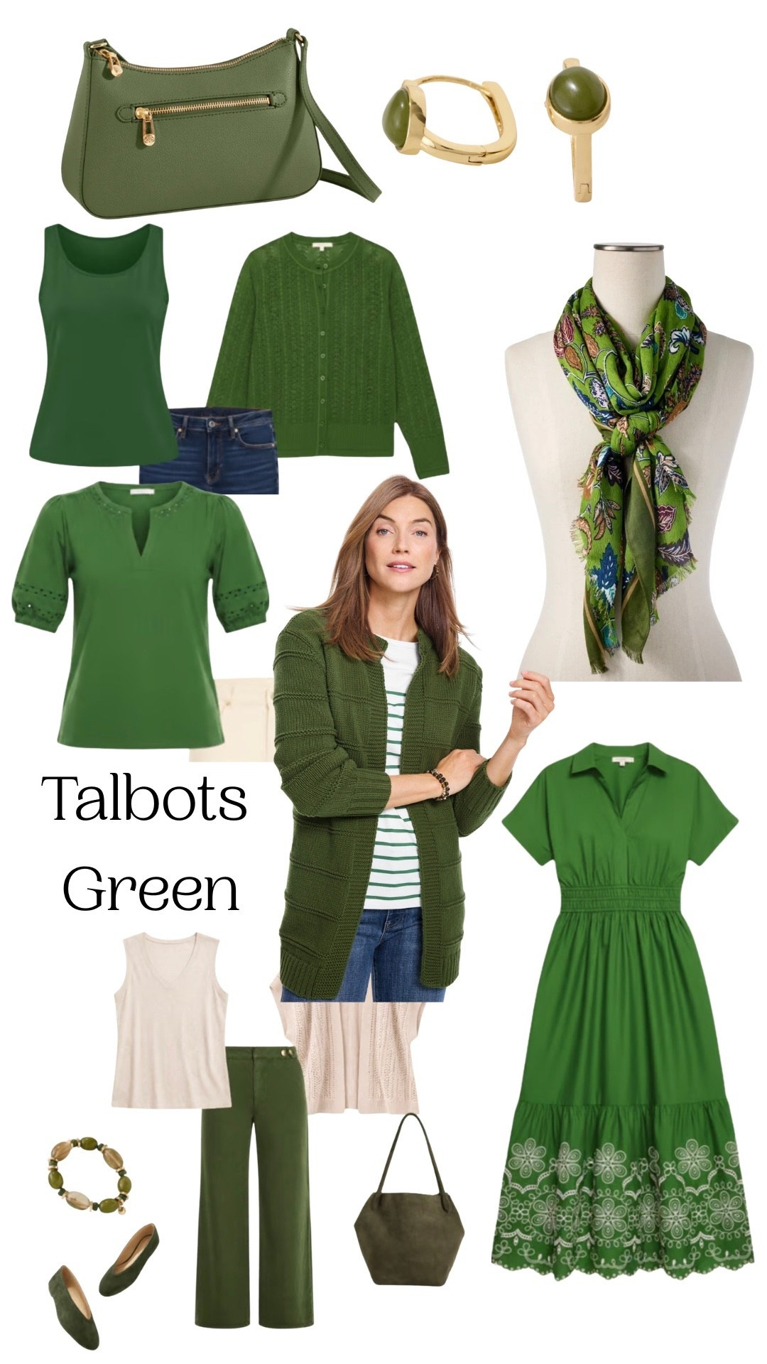 Talbots green…I’m obsessed! 💚

There are SO many beautiful greens right now, and this is where color can get a little tricky. Depending on the color system you use, some of these brighter greens can cross between Spring and Autumn.

As an Autumn, I’d happily wear every one of these. 😂💚 But that doesn’t necessarily mean every green will be your best green.

If you’re ever unsure about a color you’re considering, ask me! I love helping you figure out whether something will work with your palette.

I pulled together some of my favorite Talbots greens—from easy tops and layers to accessories and that gorgeous dress. 💚

#LTKOver40 #LTKStyleTip #LTKFashion #ColorAnalysis #WearWhoYouAre

#LTKWorkwear #LTKmomlife #LTKSaleAlert