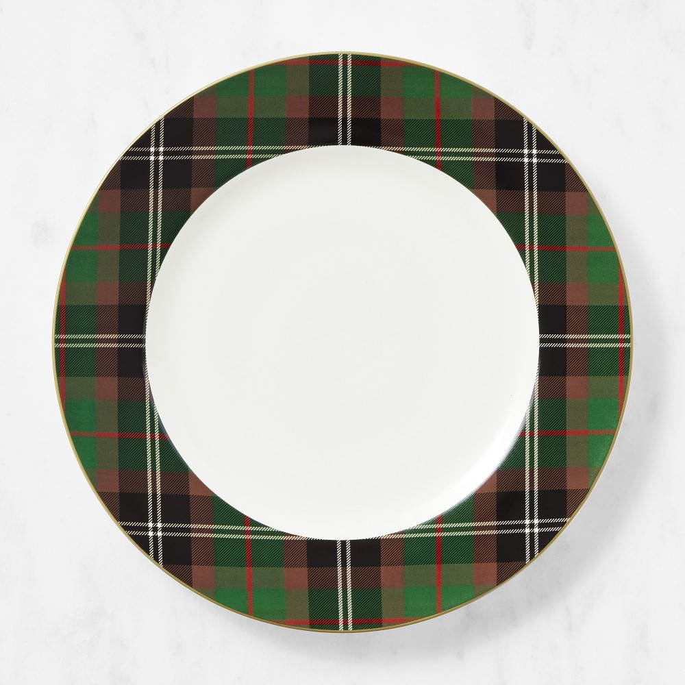 Classic Green Tartan Charger | Williams-Sonoma