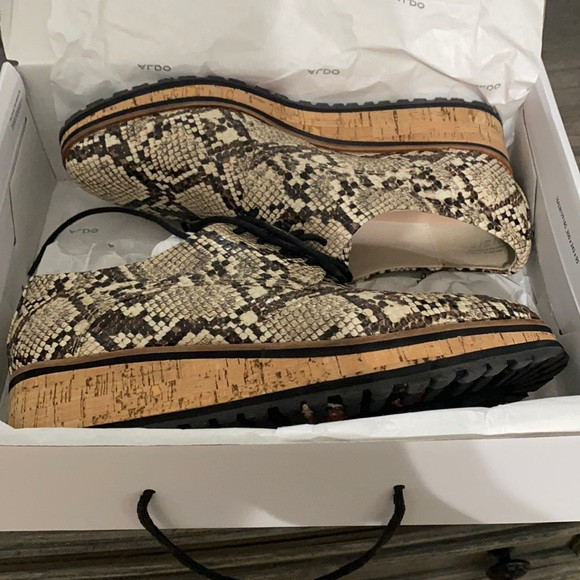 Aldo Ereillan Snake Skin Platform Loafers | Poshmark