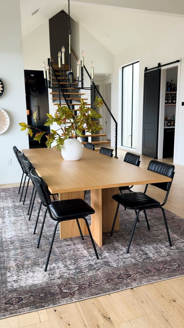 Modern farmhouse meets industrial, mid century & Scandinavian design here in our…