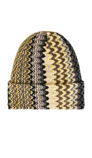 Beanie in Grey & Yellow Multicolor | Revolve Clothing (Global)