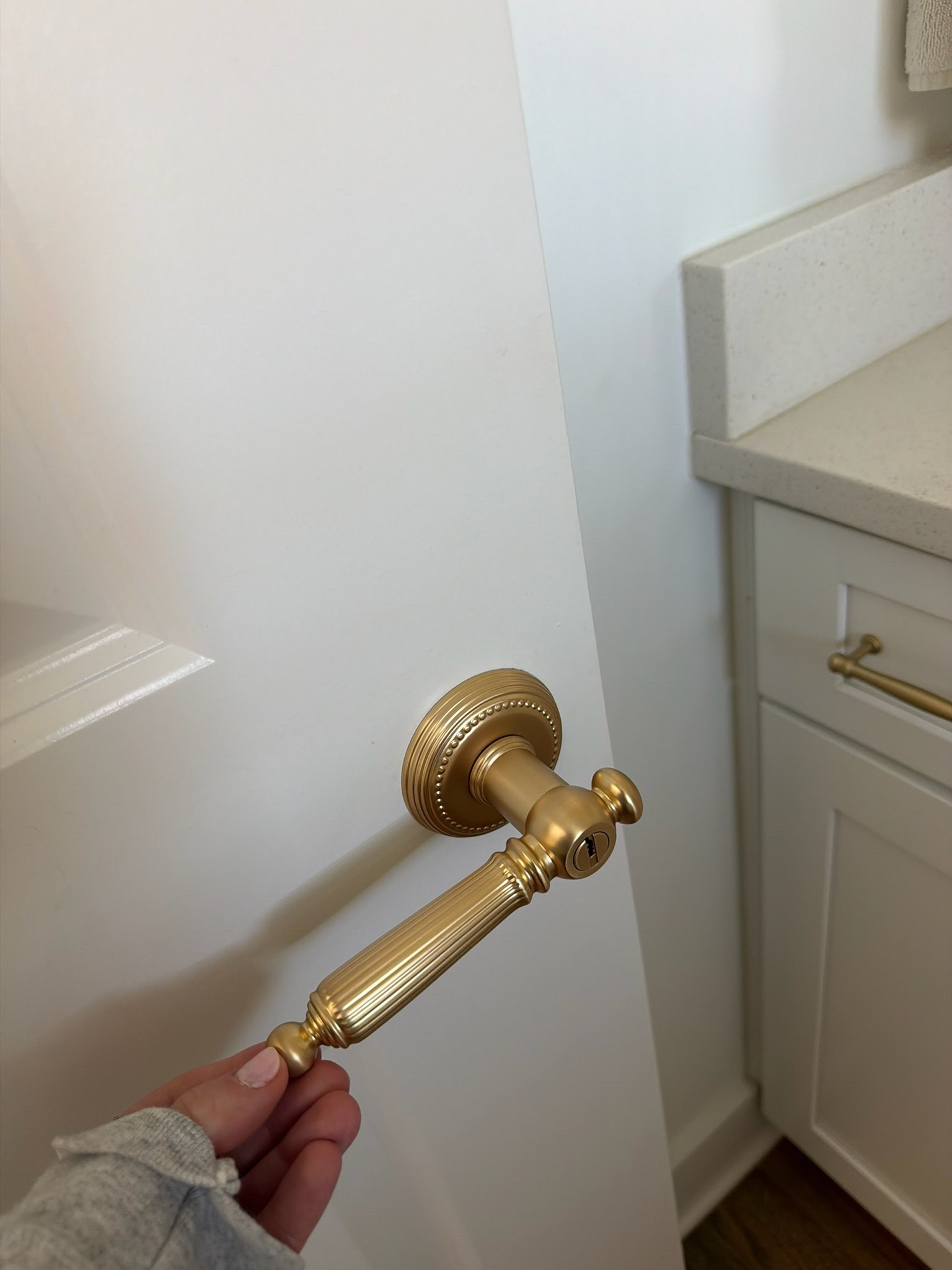 The cutest door handles!! These added so much personality to our bathroom and are from Amazon 🤍

#LTKHome #LTKSeasonal