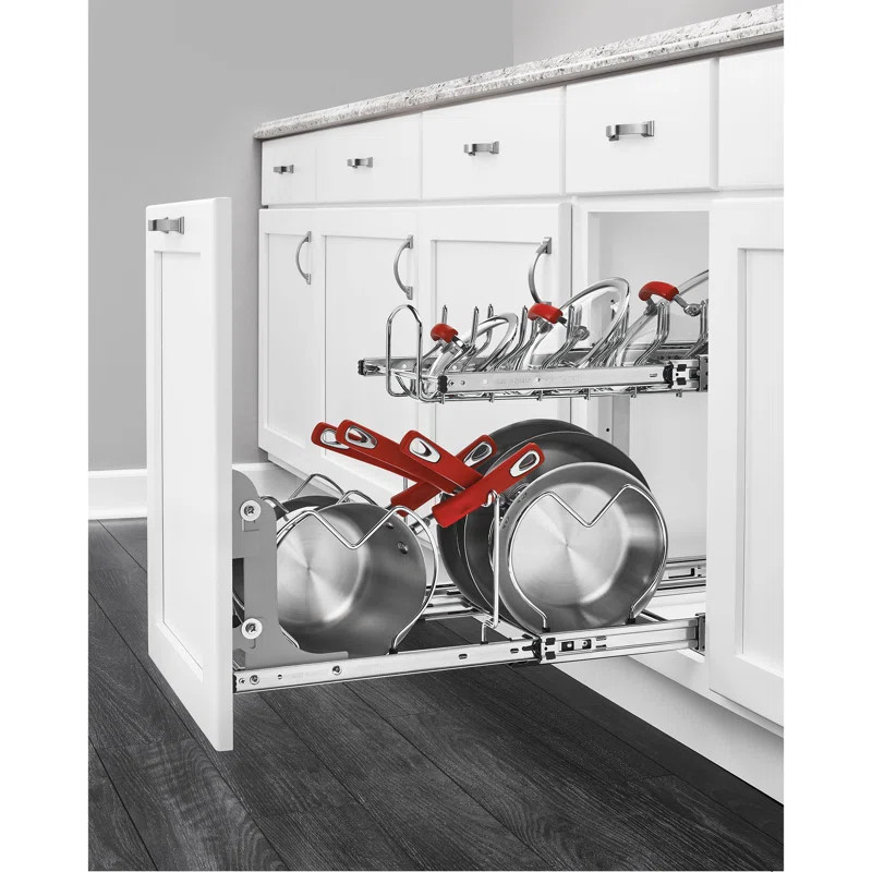 Rev-A-Shelf Cabinet Door Mount Kit for Pull Out Shelves & Trash Cans | Wayfair North America