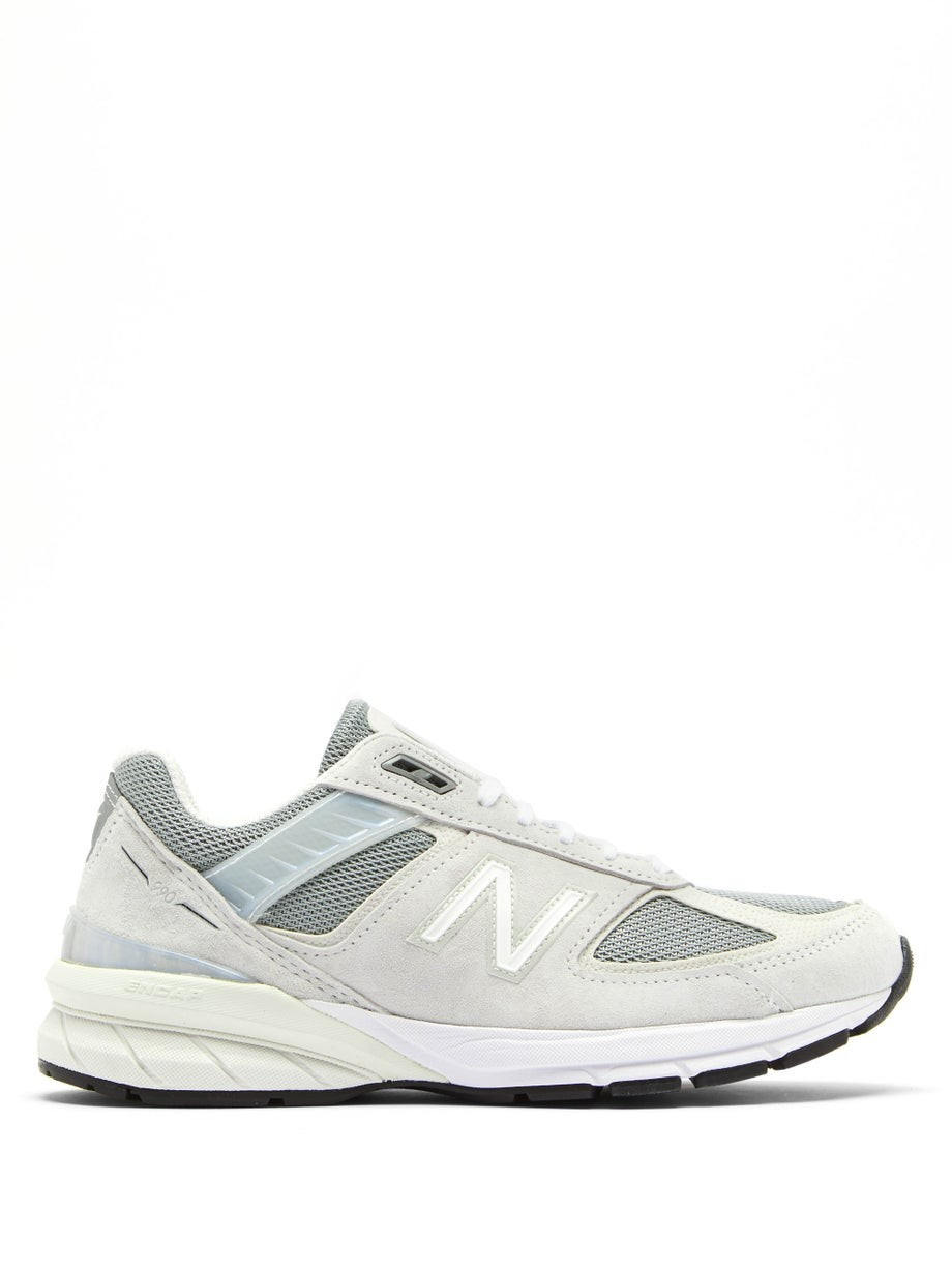 New Balance990 suede and mesh trainers | Matches (UK)