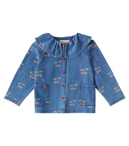 Margot Frill printed denim shirt | Mytheresa (UK)