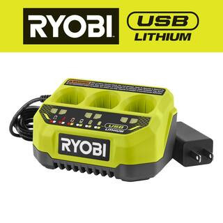 RYOBI USB Lithium 3-Port Charger FVCH01 - The Home Depot | The Home Depot