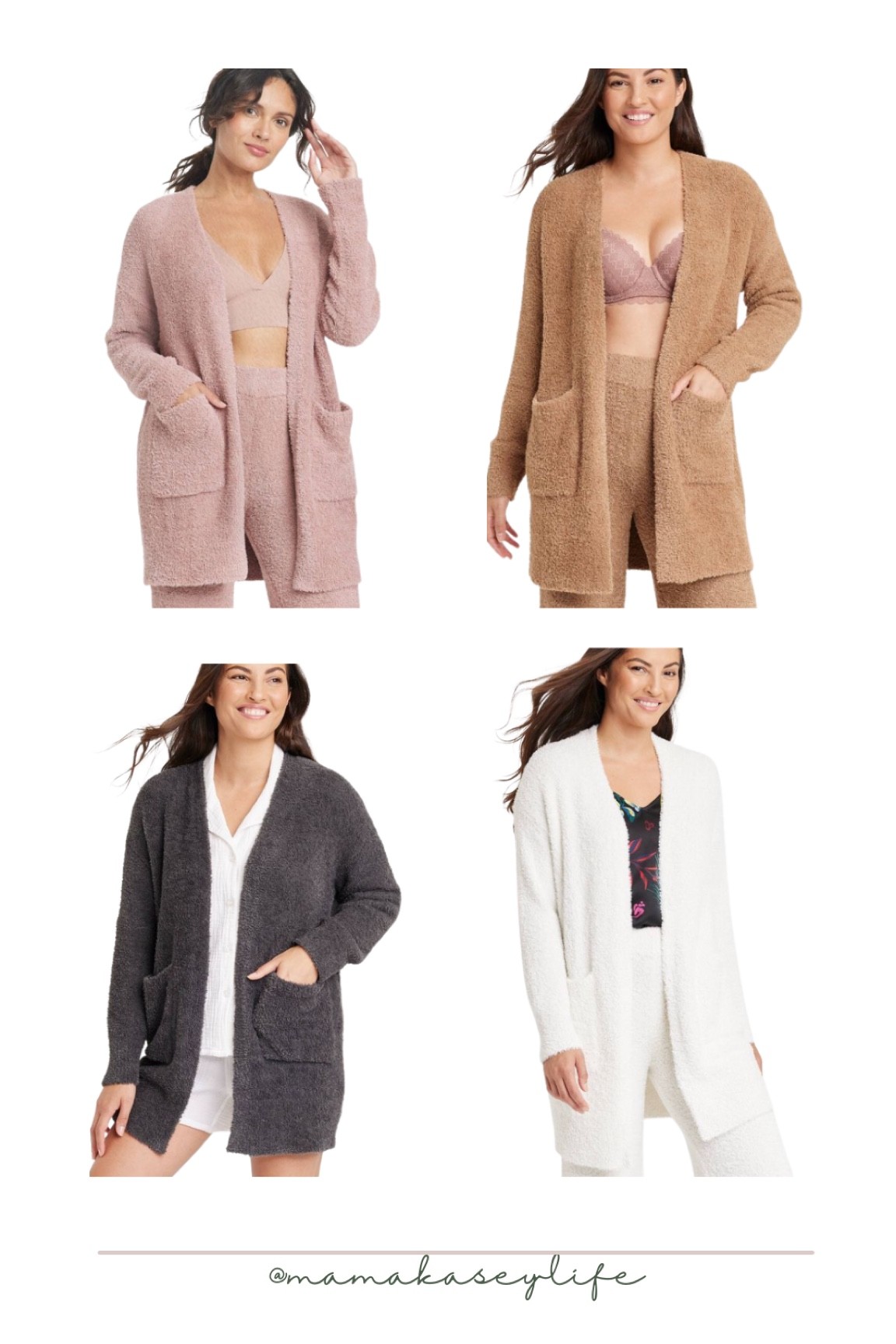 Women's Cozy Feather Yarn Cardigan … curated on LTK