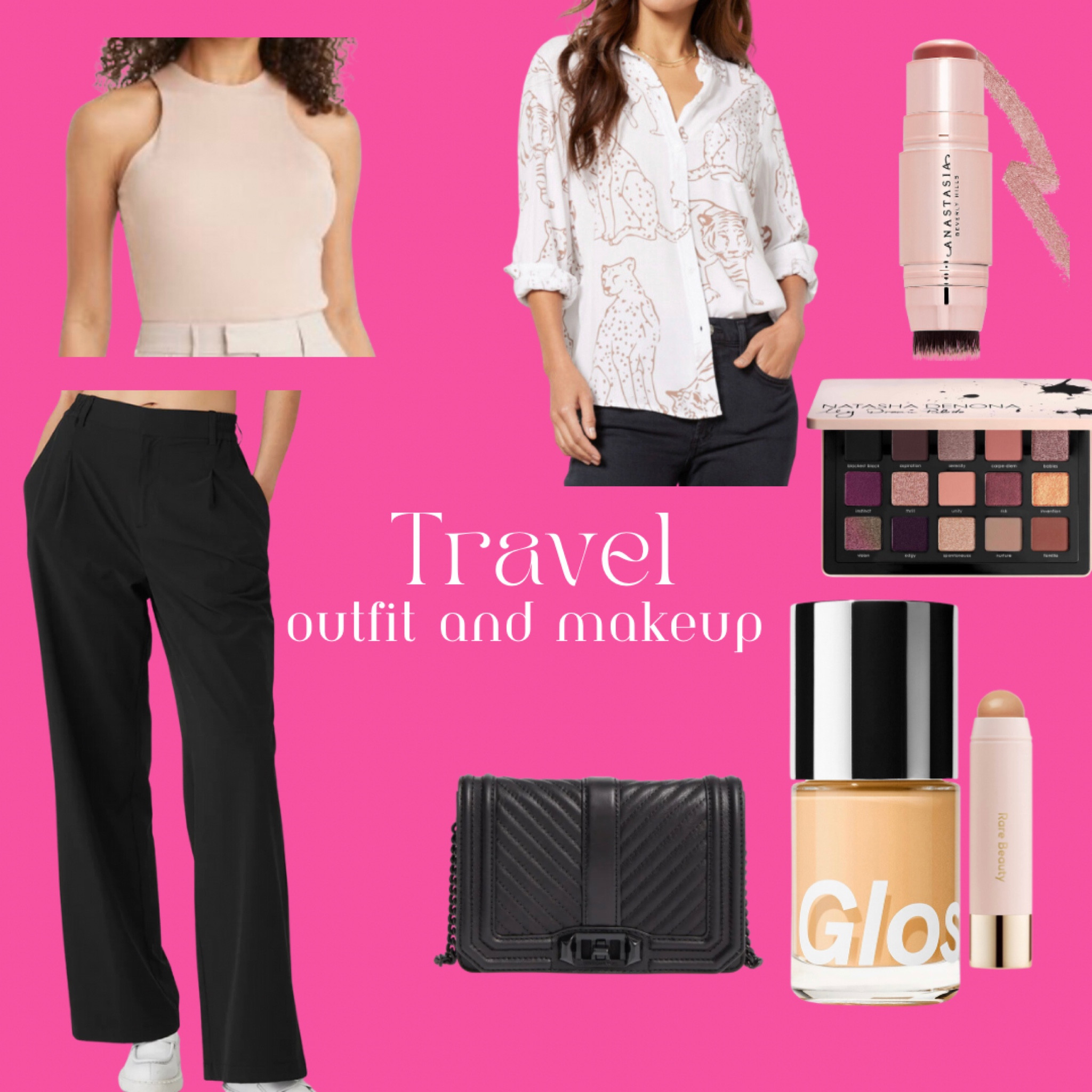 Travel day outfit and makeup 

#LTKtravel #LTKSale #LTKstyletip