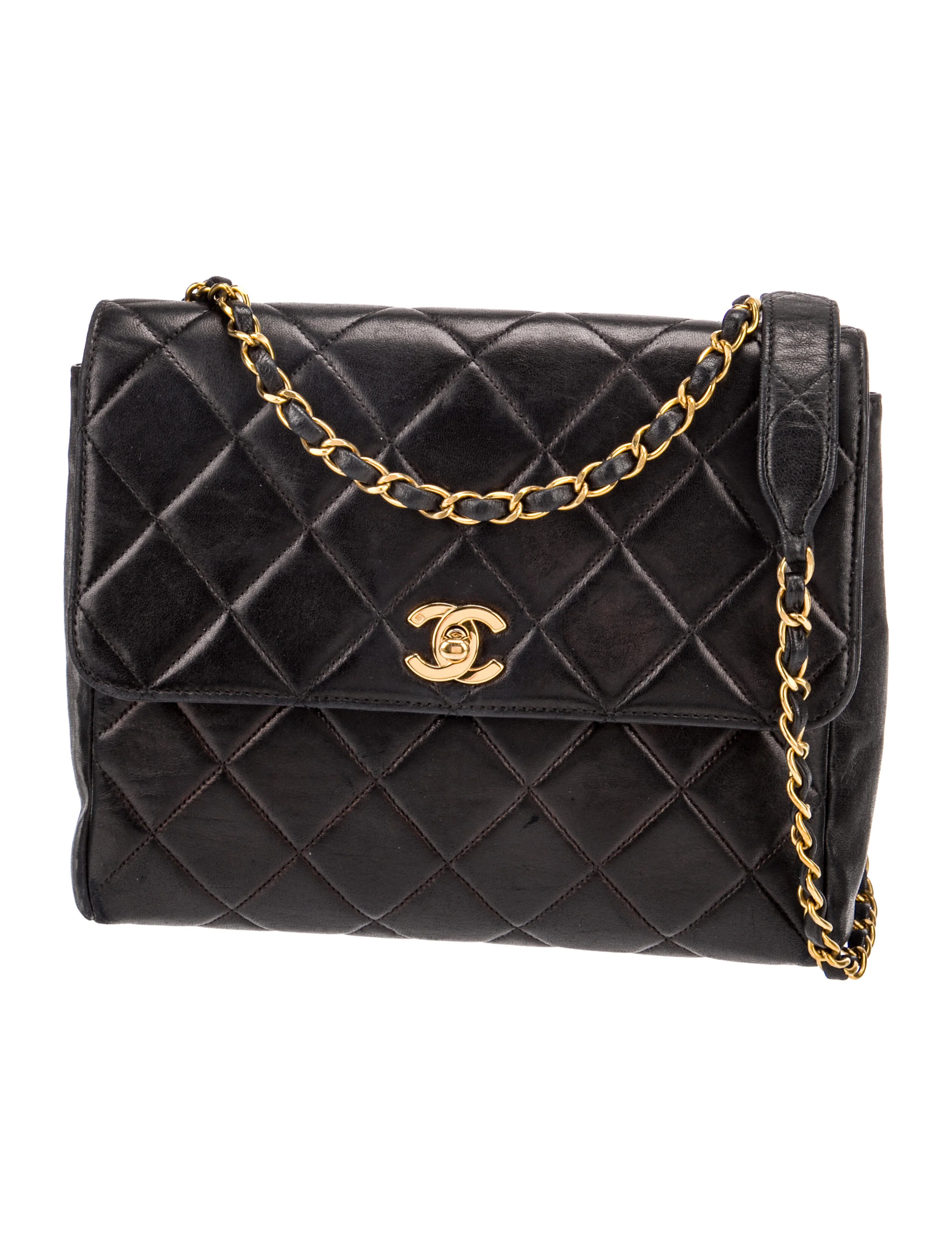 Quilted CC Square Flap Bag | The RealReal