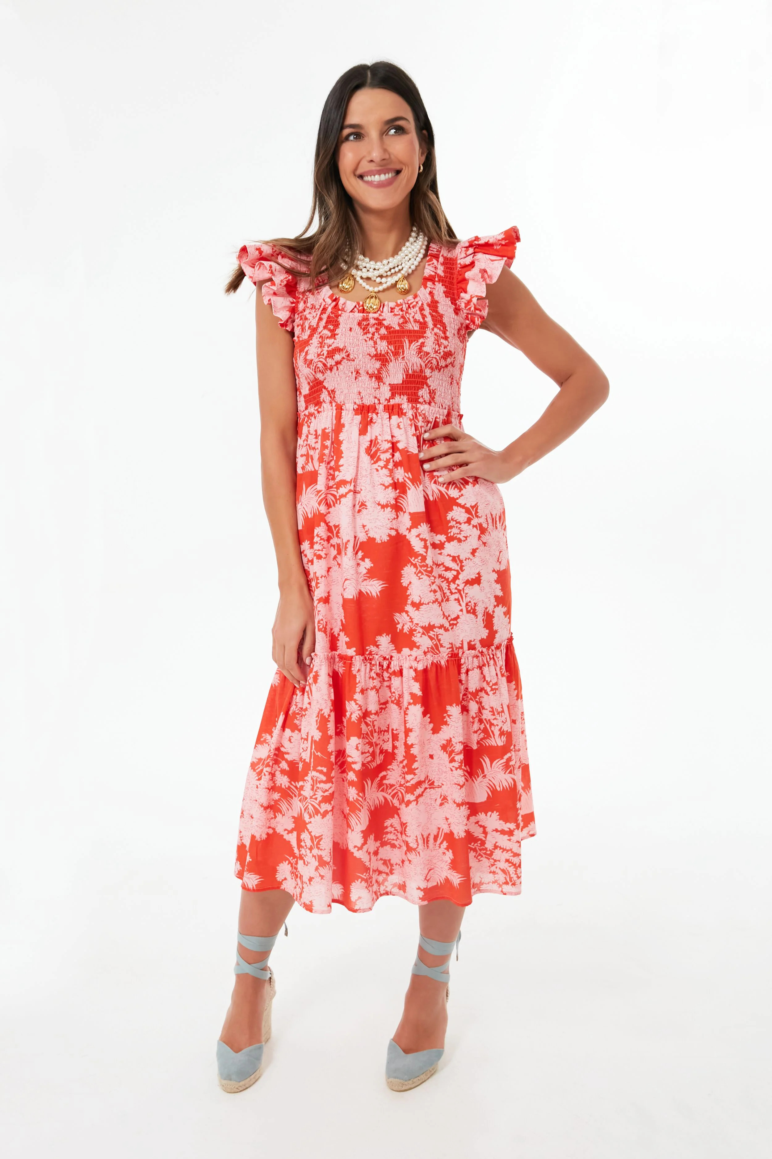 Scarlet Toile Mallie Dress | Tuckernuck (US)