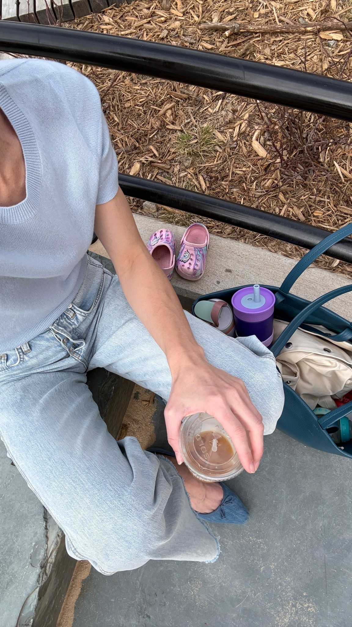 Casual spring outfit 🤍 S spring sweater, 25 light wash jeans (almost sold out, linked similar Pistola jeans), blue flats old (similar linked)

Spring outfit, spring fashion, blue sweater, flats for spring

#LTKmomlife #LTKootd #LTKSeasonal