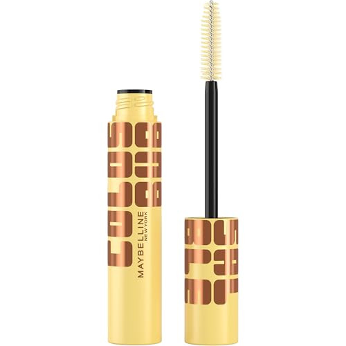 Maybelline The Colossal Bubble Mascara, Buildable Mascara Volume and Length Formula for Bold, Separated, Sleek Lashes, Washable Formula, Copper Brown, 1 Count | Amazon (US)