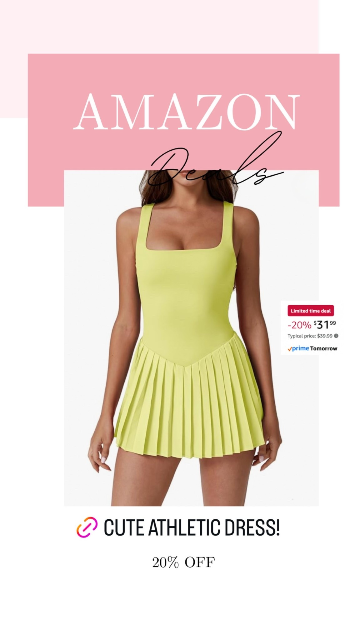 Cutter pleated skirt athletic dress in deal!

#LTKMidsize #LTKActive #LTKSaleAlert