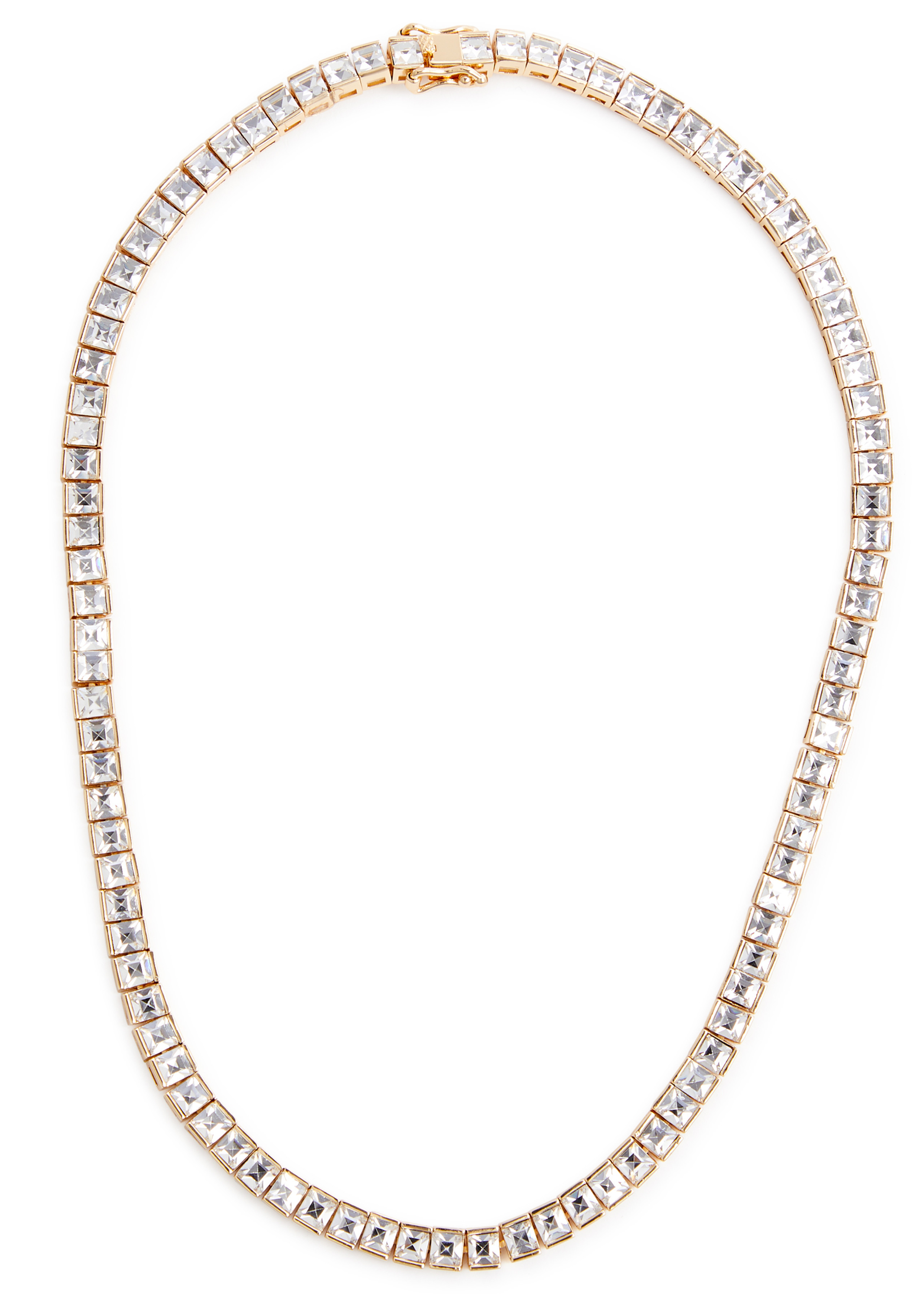Crystal-embellished necklace | Harvey Nichols